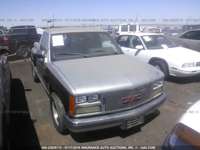 1GTDC14K2KZ530236 - 1989 GMC SIERRA C1500 GRAY photo 6