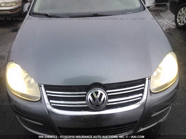 3VWEF71K77M187786 - 2007 VOLKSWAGEN JETTA WOLFSBURG 灰色 照片 6