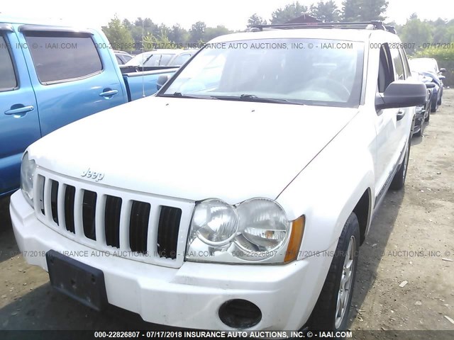1J4GR48K75C627456 - 2005 JEEP GRAND CHEROKEE LAREDO/COLUMBIA/FREEDOM 白色 照片 6