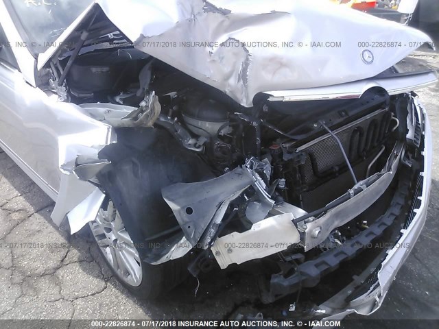 WDDGF8BB0BR138412 - 2011 MERCEDES-BENZ C 300 4MATIC SILVER photo 6