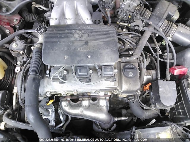 2T1FF22P72C590172 - 2002 TOYOTA CAMRY SOLARA SE/SLE RED photo 10