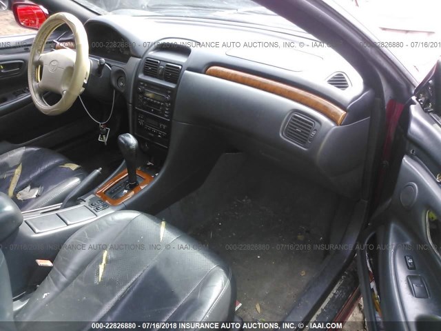 2T1FF22P72C590172 - 2002 TOYOTA CAMRY SOLARA SE/SLE RED photo 5