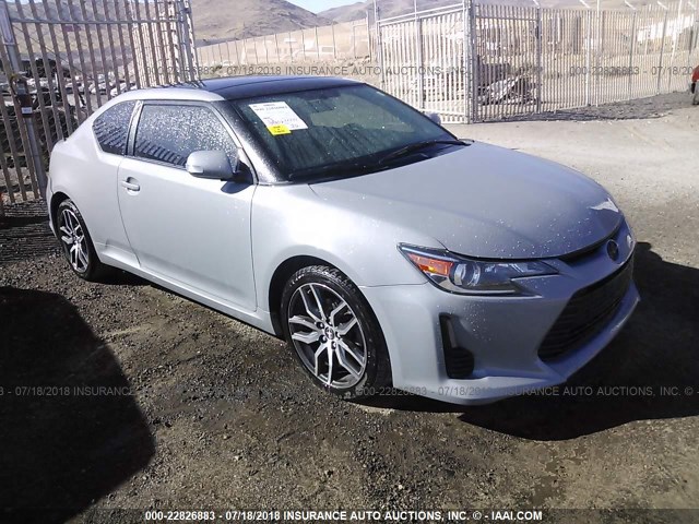 JTKJF5C7XGJ014557 - 2016 TOYOTA SCION TC 灰色 照片 1