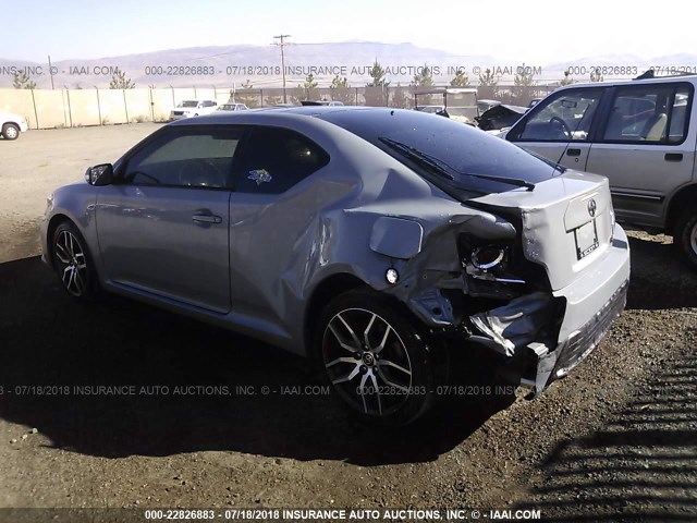JTKJF5C7XGJ014557 - 2016 TOYOTA SCION TC 灰色 照片 3