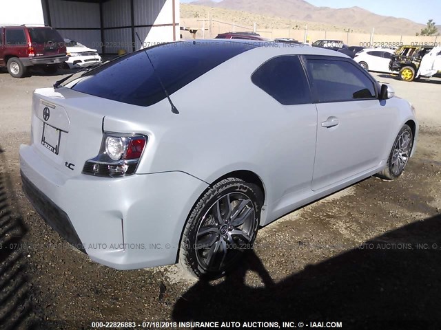 JTKJF5C7XGJ014557 - 2016 TOYOTA SCION TC 灰色 照片 4