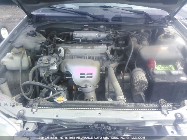 4T1BG22K0YU685969 - 2000 TOYOTA CAMRY CE/LE/XLE 银色 照片 10