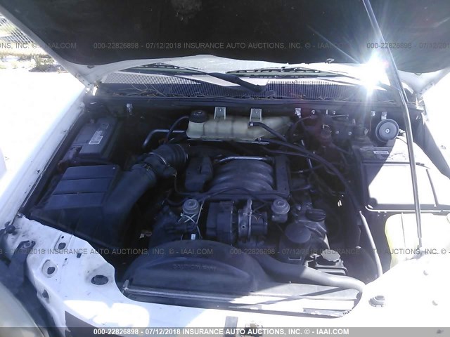 4JGAB54E0WA005909 - 1998 MERCEDES-BENZ ML 320 WHITE photo 10