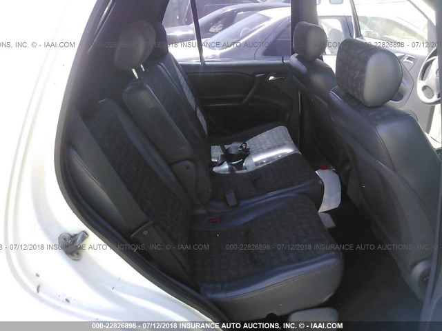 4JGAB54E0WA005909 - 1998 MERCEDES-BENZ ML 320 WHITE photo 8