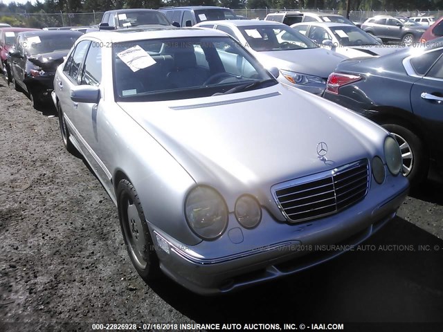 WDBJF74J61B337579 - 2001 MERCEDES-BENZ E 55 AMG SILVER photo 1