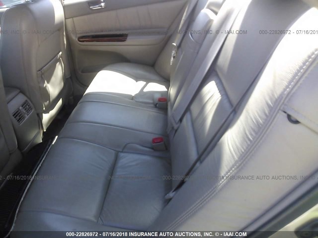 4T1BF30K24U588178 - 2004 TOYOTA CAMRY LE/XLE/SE Bej foto 8
