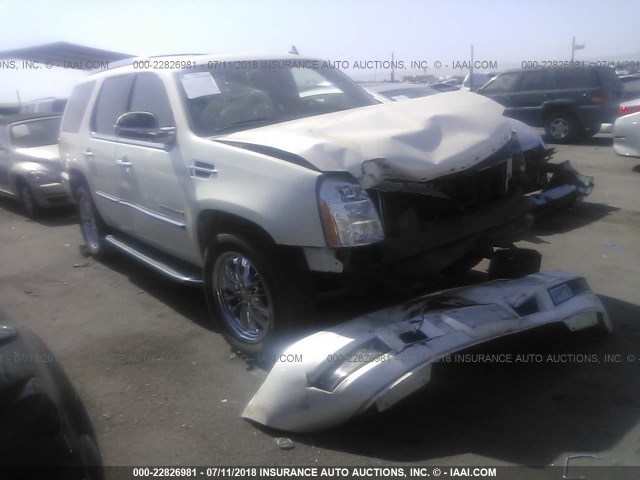 1GYFK132X9R105350 - 2009 CADILLAC ESCALADE WHITE photo 1