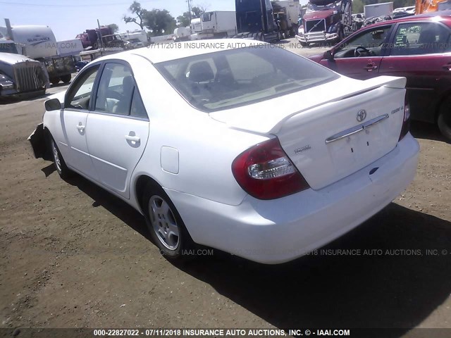 4T1BE32K24U263496 - 2004 TOYOTA CAMRY LE/XLE/SE Ақ фото 3