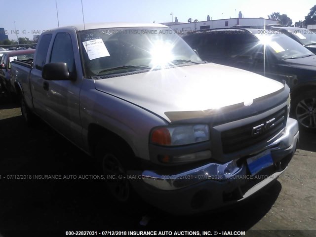 2GTEC19V761112275 - 2006 GMC NEW SIERRA C1500 GRAY photo 1