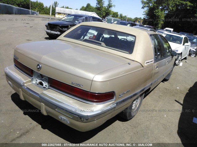 1G4BT5378PR430608 - 1993 BUICK ROADMASTER LIMITED TAN photo 4