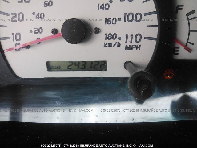 5TEGN92N52Z081237 - 2002 TOYOTA TACOMA DOUBLE CAB PRERUNNER SILVER photo 7