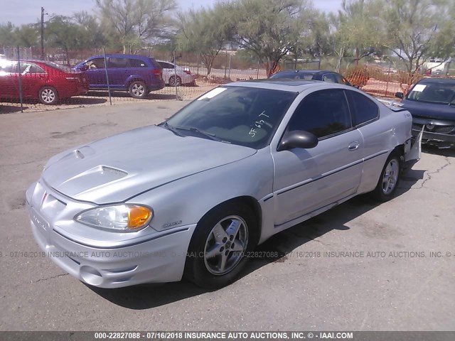 1G2NW12E84C160462 - 2004 PONTIAC GRAND AM GT SILVER photo 2