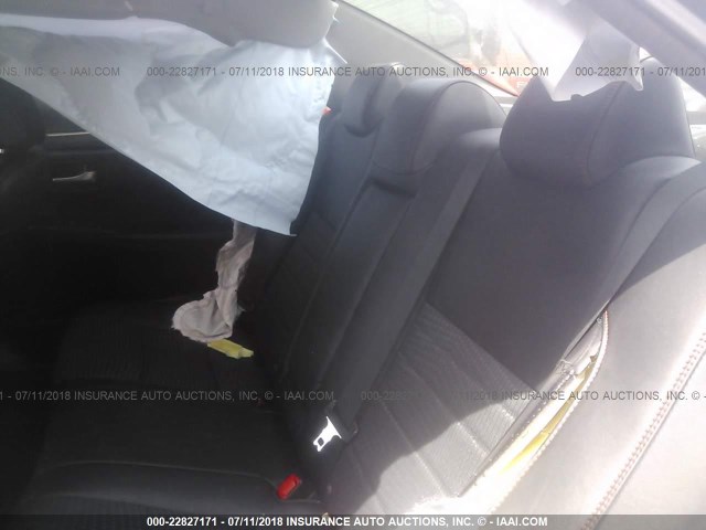 4T1BF1FK8FU024808 - 2015 TOYOTA CAMRY LE/XLE/SE/XSE BLACK photo 8