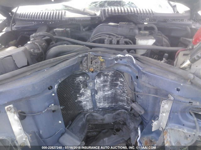 1FMZU72K25UB03645 - 2005 FORD EXPLORER XLS/XLS SPORT BLUE photo 10