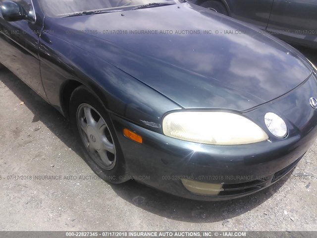 JT8JZ31C2S0027593 - 1995 LEXUS SC 300 GREEN photo 6