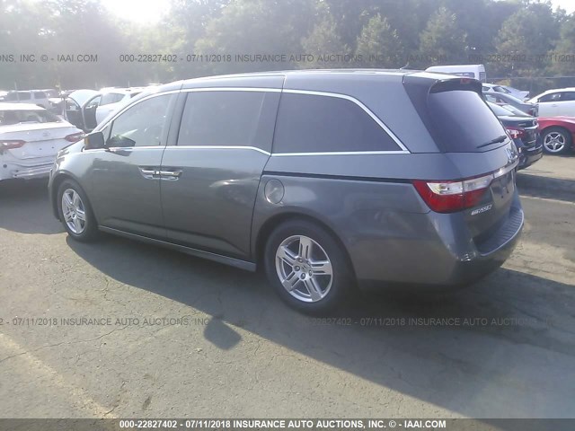 5FNRL5H94BB047101 - 2011 HONDA ODYSSEY TOURING/TOURING ELITE GRAY photo 3