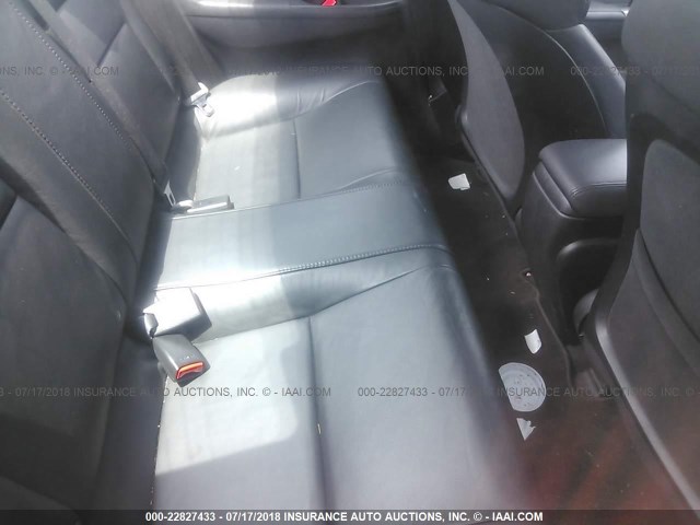 2HGFG12999H526421 - 2009 HONDA CIVIC EXL RED photo 8