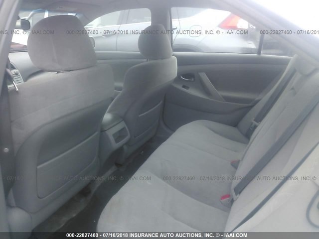 JTNBE46K473077050 - 2007 TOYOTA CAMRY NEW GENERAT CE/LE/XLE/SE SILVER photo 8