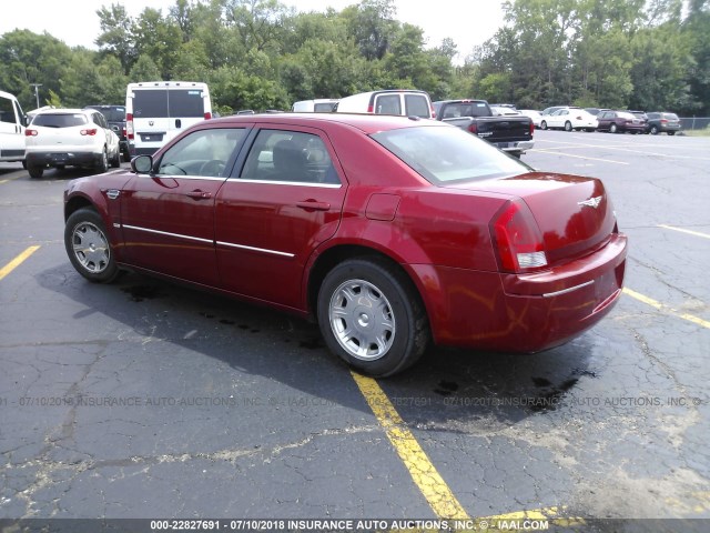 2C3KA53G77H706713 - 2007 CHRYSLER 300 TOURING RED photo 3