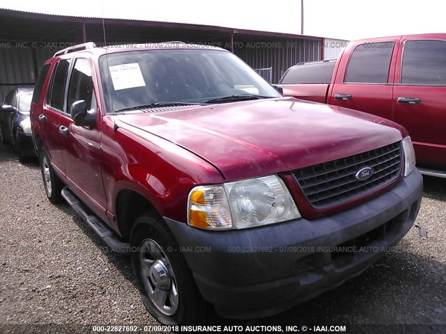 1FMZU62K23ZA98019 - 2003 FORD EXPLORER XLS/XLS SPORT RED photo 1