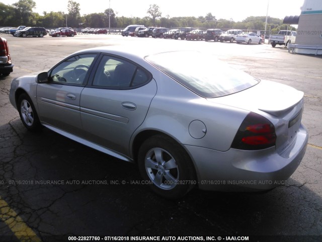 2G2WP552681145920 - 2008 PONTIAC GRAND PRIX SILVER photo 3
