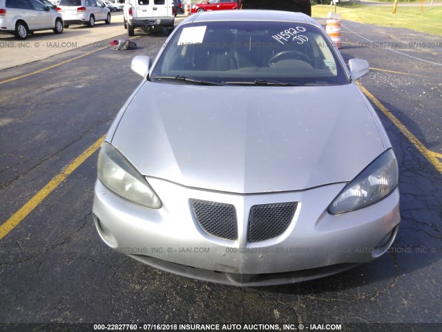 2G2WP552681145920 - 2008 PONTIAC GRAND PRIX SILVER photo 6