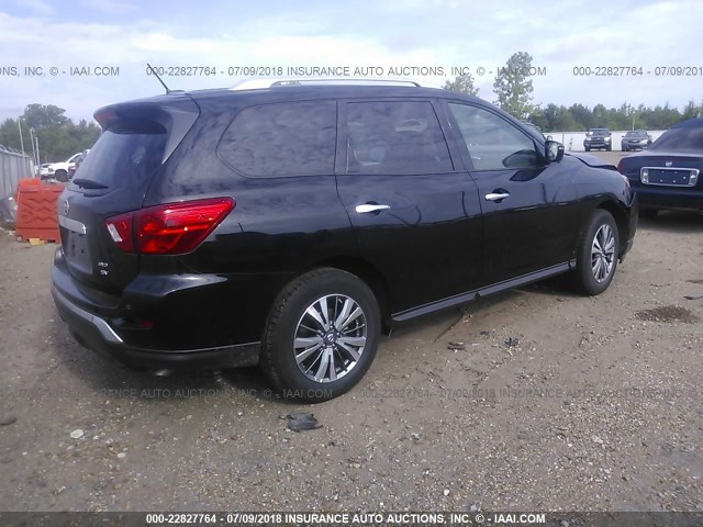 5N1DR2MM6JC641424 - 2018 NISSAN PATHFINDER S/SV/SL/PLATINUM BLACK photo 4