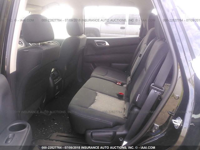 5N1DR2MM6JC641424 - 2018 NISSAN PATHFINDER S/SV/SL/PLATINUM 黑色 照片 8
