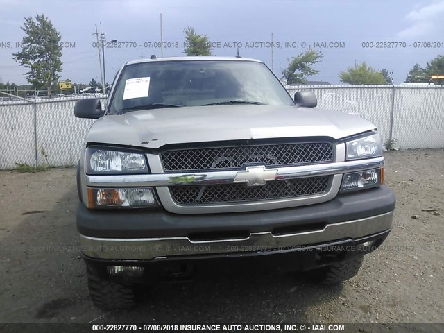 2GCEK13TX51139320 - 2005 CHEVROLET SILVERADO K1500 Pewter photo 6