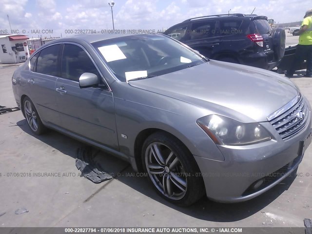 JNKBY01E97M401530 - 2007 INFINITI M45 SPORT GRAY photo 1