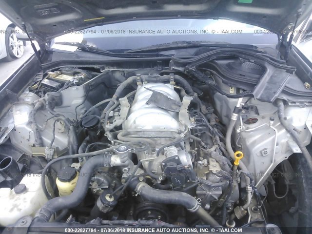 JNKBY01E97M401530 - 2007 INFINITI M45 SPORT GRAY photo 10