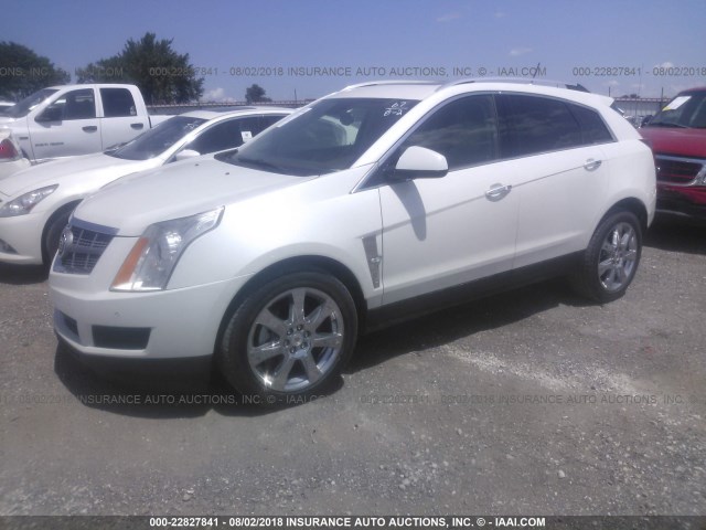 3GYFNCE37CS606127 - 2012 CADILLAC SRX PREMIUM COLLECTION WHITE photo 2