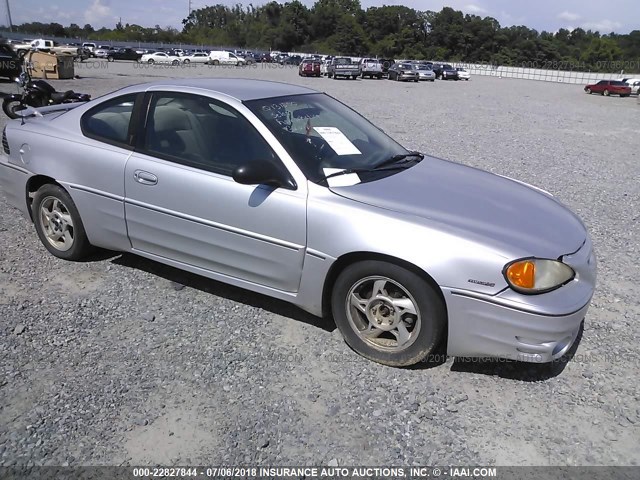 1G2NW12E03C131200 - 2003 PONTIAC GRAND AM GT GRAY photo 1