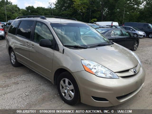 5TDZA23CX6S572348 - 2006 TOYOTA SIENNA CE/LE TAN photo 1