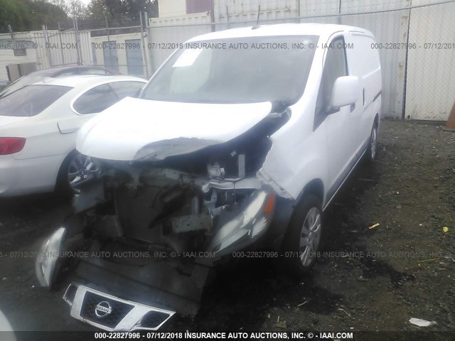 3N6CM0KN4FK729644 - 2015 NISSAN NV200 2.5S/2.5SV WHITE photo 2