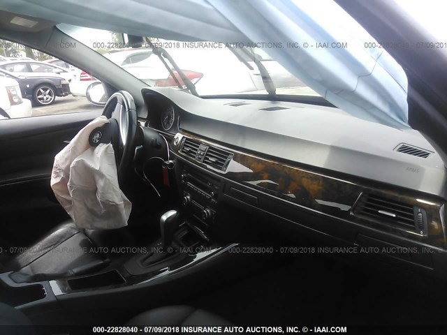 WBAVC53578FZ83766 - 2008 BMW 328 I SULEV BLACK photo 5