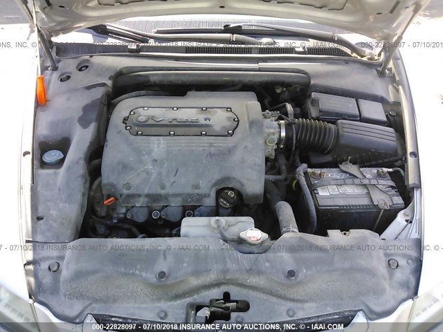 19UUA66236A026624 - 2006 ACURA 3.2TL SILVER photo 10