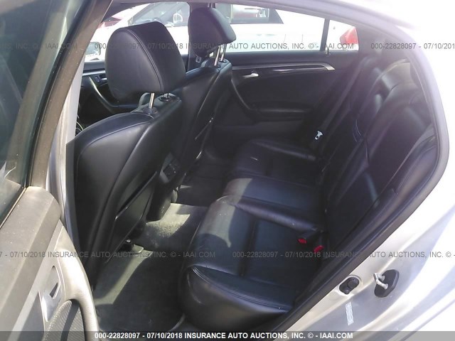 19UUA66236A026624 - 2006 ACURA 3.2TL SILVER photo 8