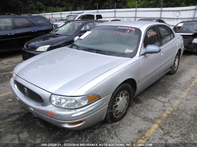 1G4HR54K7YU260378 - 2000 BUICK LESABRE LIMITED SILVER photo 2