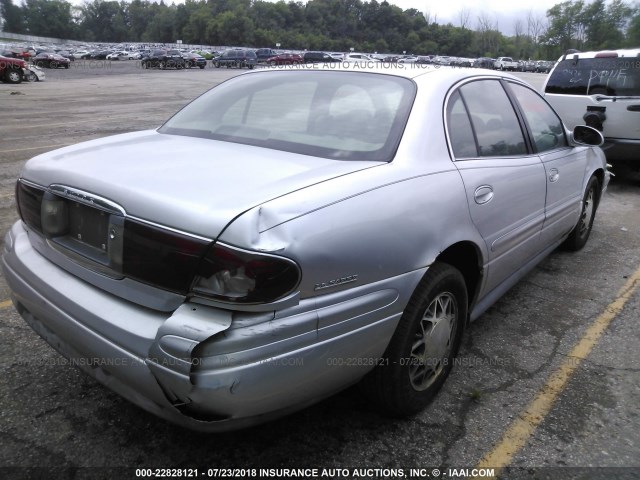 1G4HR54K7YU260378 - 2000 BUICK LESABRE LIMITED SILVER photo 4