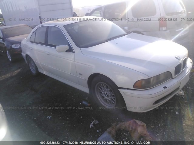 WBADT43411GX21237 - 2001 BMW 525 I AUTOMATIC WHITE photo 1