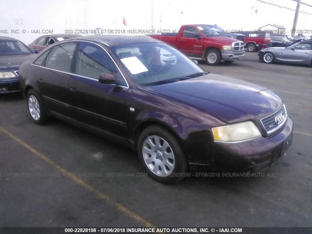 WAUBA34B9WN173317 - 1998 AUDI A6 2.8 QUATTRO BURGUNDY photo 1