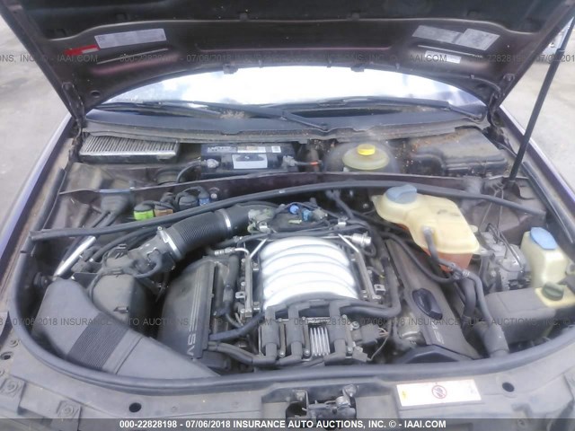 WAUBA34B9WN173317 - 1998 AUDI A6 2.8 QUATTRO BURGUNDY photo 10