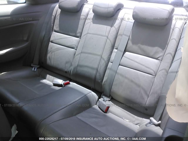 2HGFG12929H517978 - 2009 HONDA CIVIC EXL WHITE photo 8