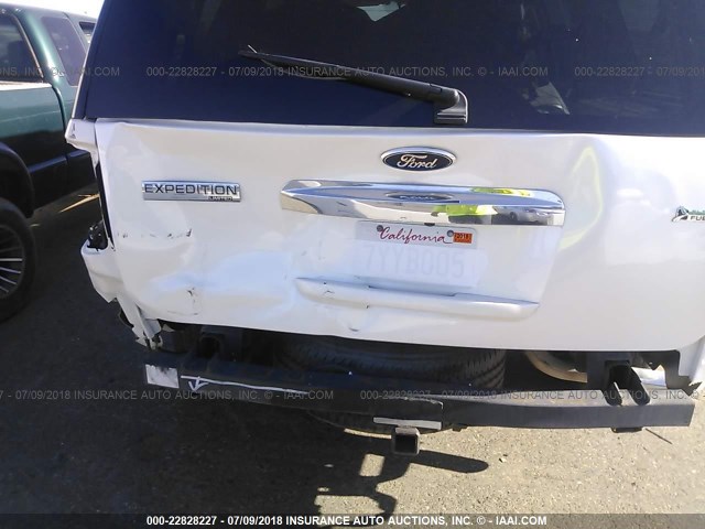 1FMJU1K56EEF66080 - 2014 FORD EXPEDITION LIMITED WHITE photo 6