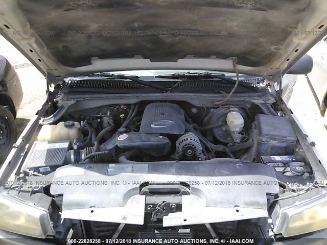 2GCEK13T351119216 - 2005 CHEVROLET SILVERADO K1500 SILVER photo 10